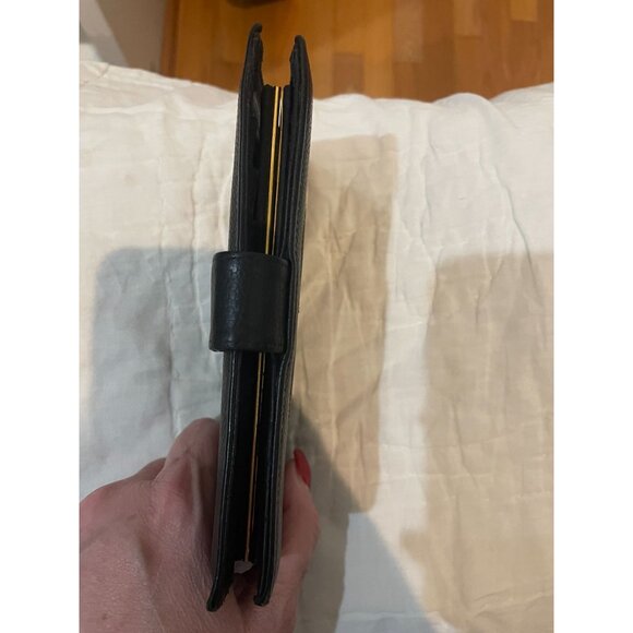 Authentic Chanel Long Bifold Wallet – Black Caviar Leather - Picture 6 of 11